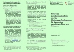 Bild des Hinweisblattes zur Nachweispflicht