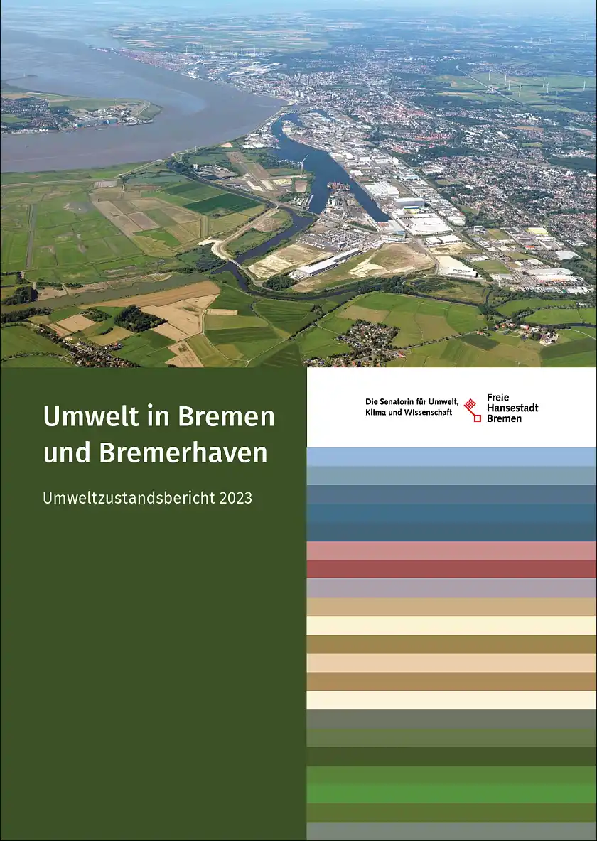 Titelblatt des Umweltzustandsberichtes 2023