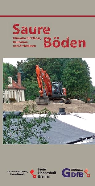 Deckblatt Faltblatt saure Böden