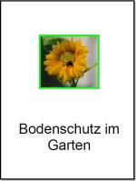 Deckblatt der Broschüre Bodenschutz im Garten