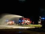 Löschfahrzeuge der Werkfeuerwehr am Bremer Flughafen