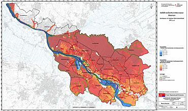 Hochwassergefahrenkarte Bremen