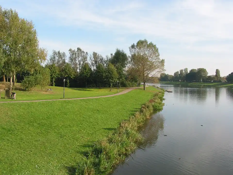 Werderseeufer auf dem Stadtwerder
