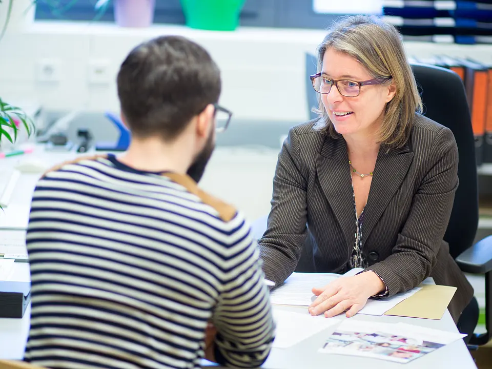 Das Studierendenwerk bietet kompetente Sozial- und psychologische Beratung für Studierende an.