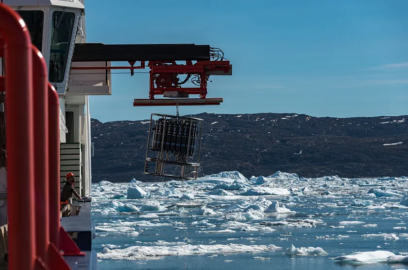 Klimaforschung im arktischen Eis