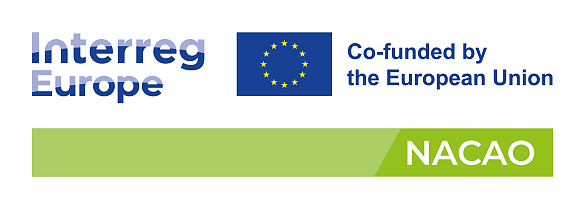 Logo des Interreg Europe Projekts NACAO
