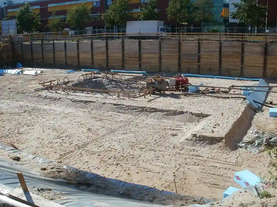 Grundwasserabsenkung im Zuge einer Baumaßnahme