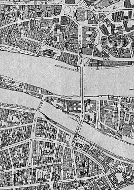 Ausschnitt Stadtplan von 1938