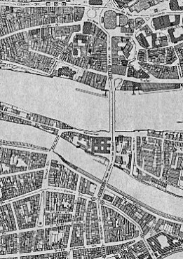 Ausschnitt Stadtplan von 1938