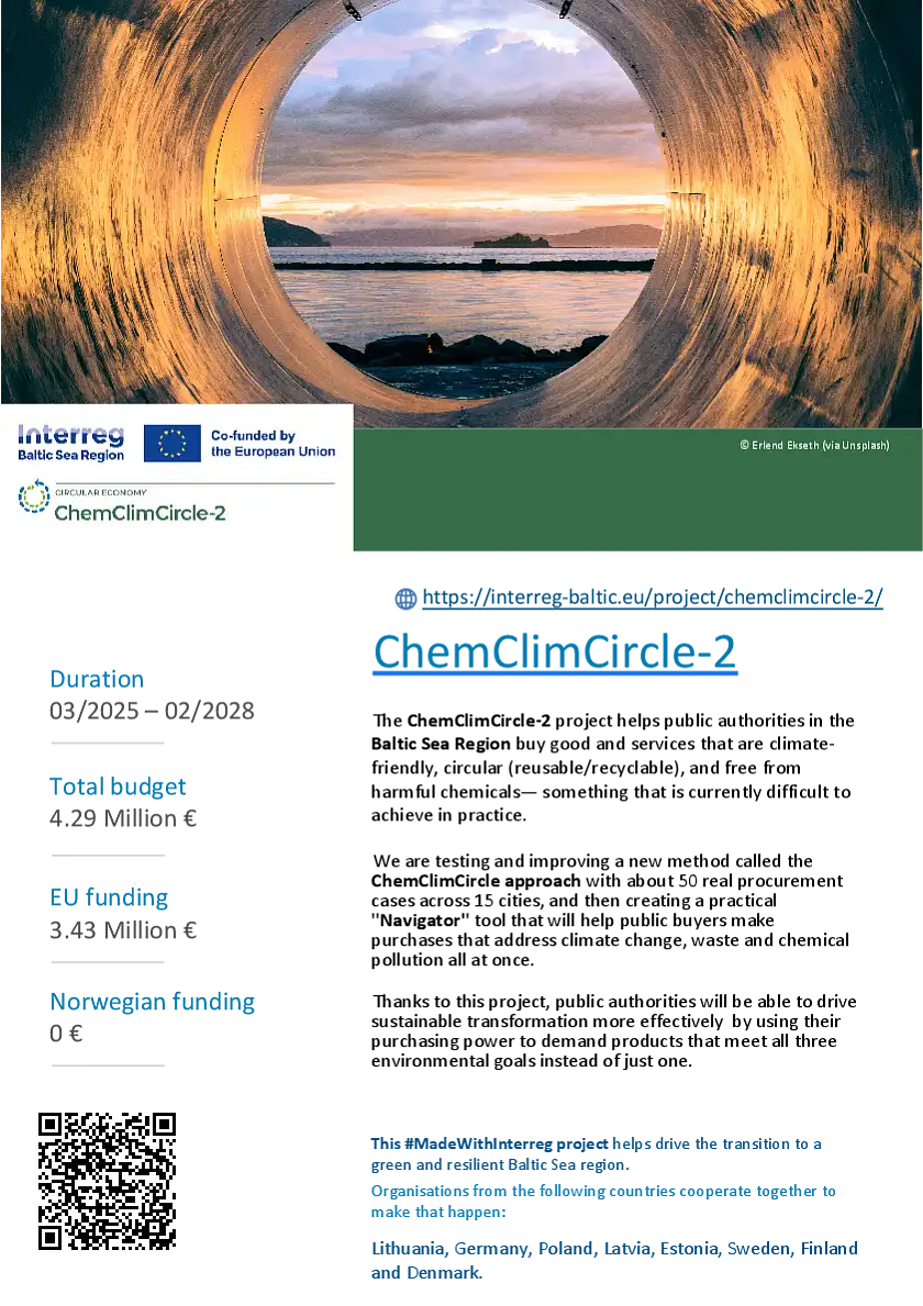 ChemClimCircle-2 Projektposter