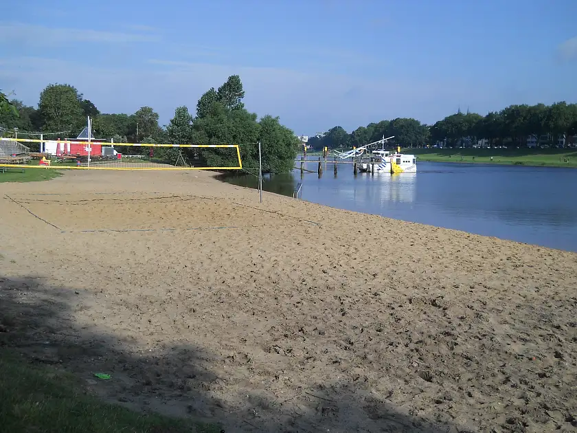Weser, Höhe Café Sand