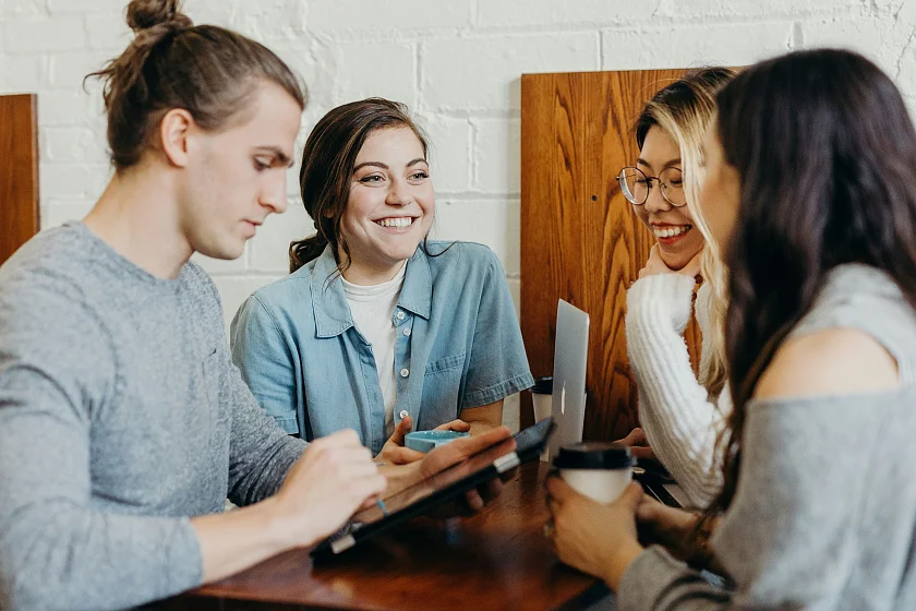 Studierende lernen gemeinsam