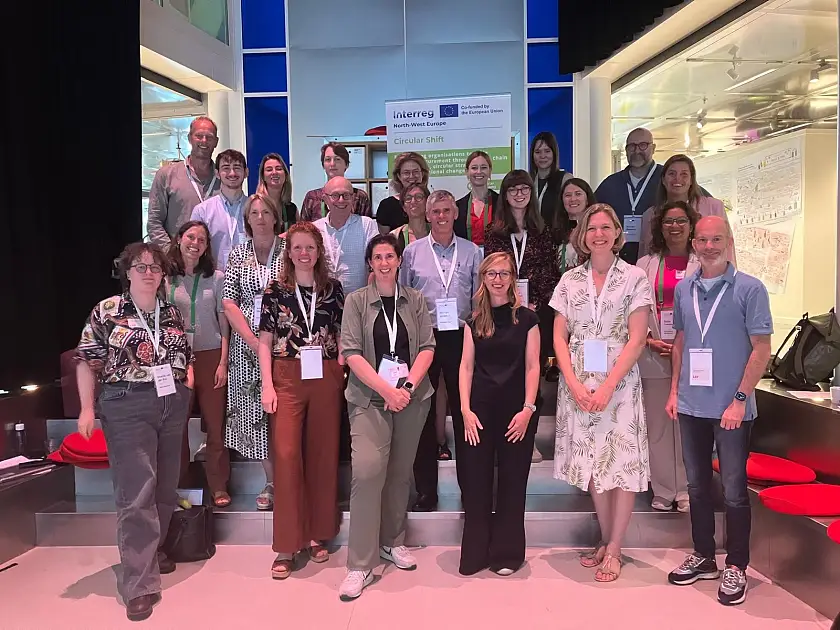 Projektpartner:innen beim Auftakttreffen von Circular Shift