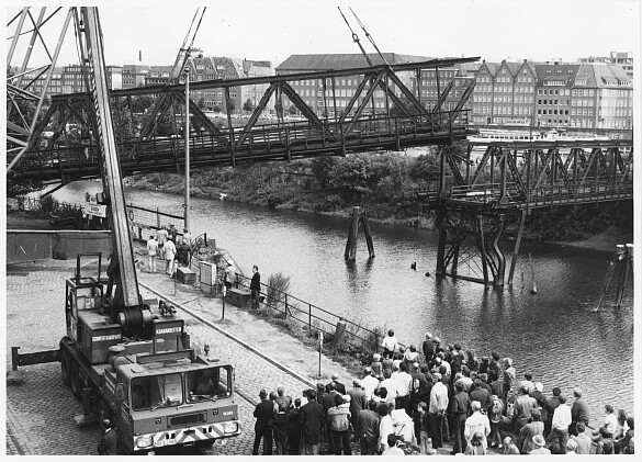 Brautbrücke, Abriss 19.08.1972
