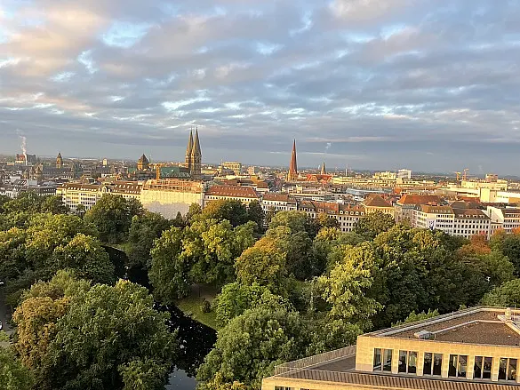 Blick auf Bremen