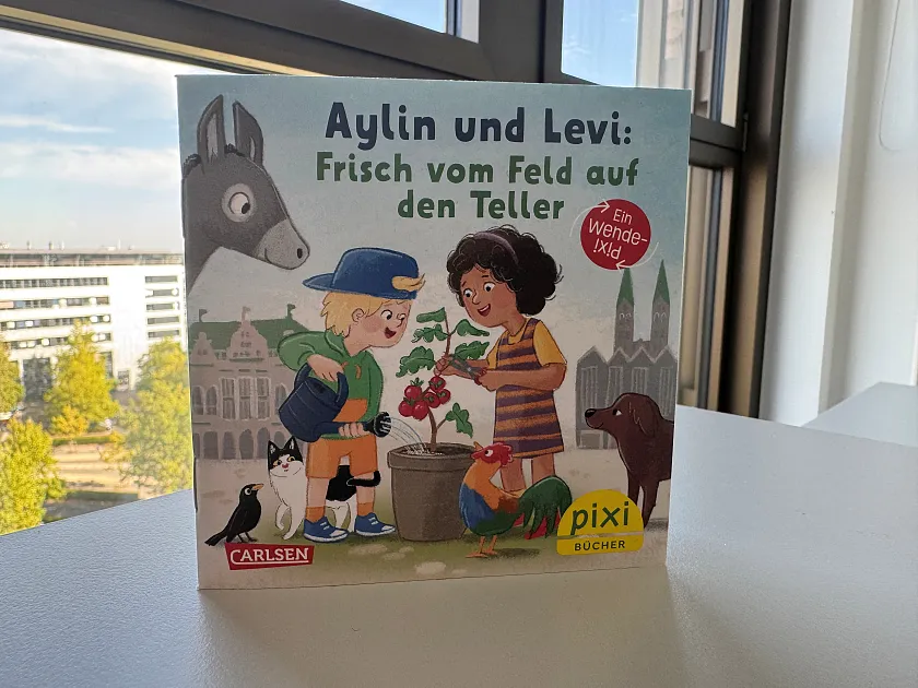 Der Umschlag des Pixi-Buches