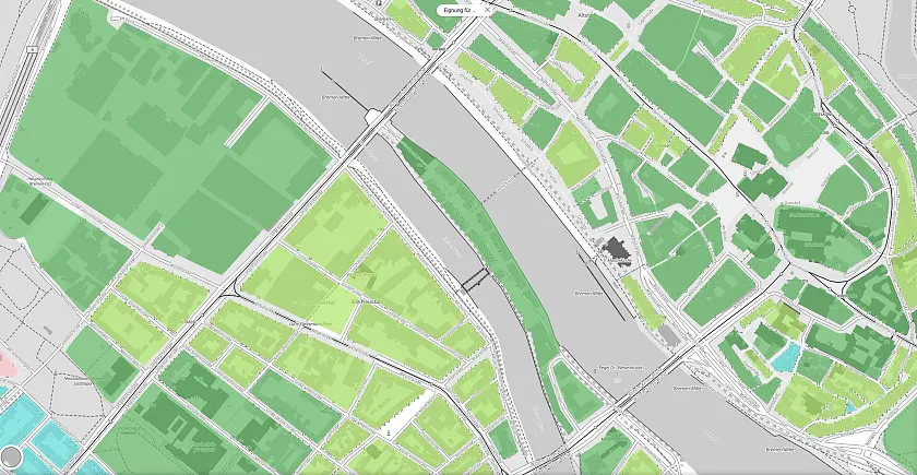 Karten zeigen an, wo in Bremen Wärmenetze entstehen könnten.