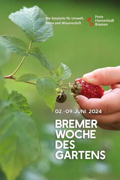 Plakat Bremer Woche des Gartens