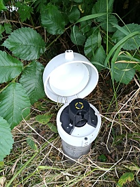 Foto einer Grundwassermessstelle
