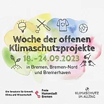 Das Logo zur Woche der offenen Klimaschutzprojekte 2023