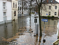Sturmflut in Vegesack