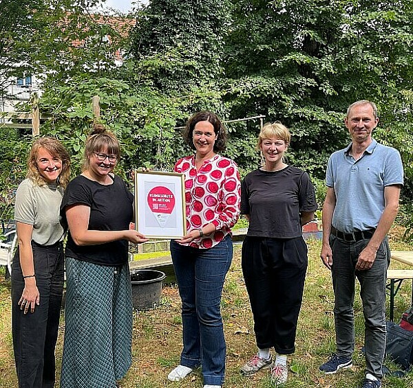 Senatorin Moosdorf besucht Umweltprojekte und Klimaschutz-Aktive