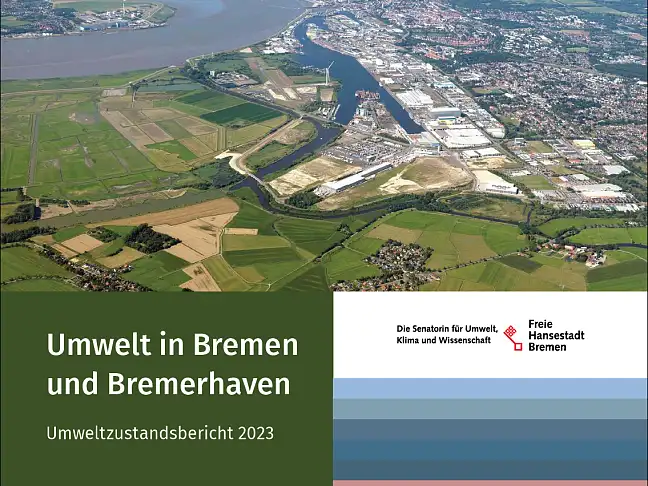 Titelblatt des Umweltzustandsberichtes 2023