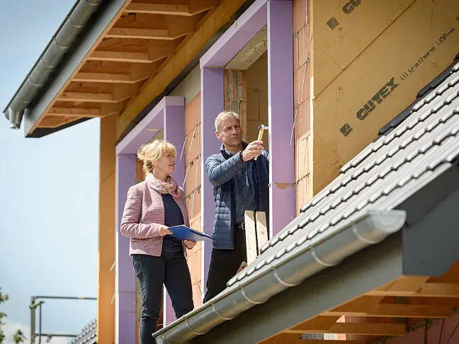 Dachausbau mit Energiekonsens