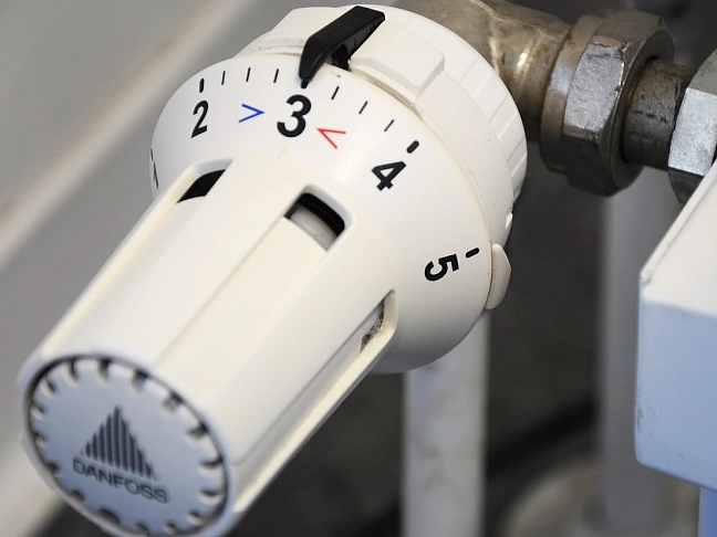 Abbildung eines Heizkörperthermostatventils.