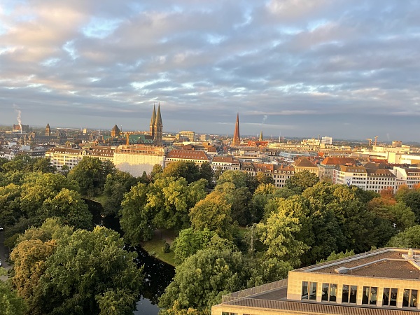 Blick auf Bremen