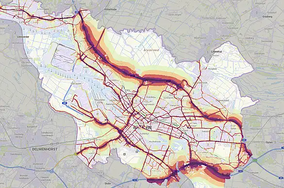 Öffentlichkeitsbeteiligung zum Entwurf des Lärmaktionsplans
