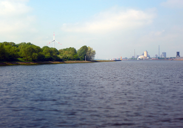 Die Weser als Beispielbild für das Thema Wasserwirtschaft, Hochwasser- und Küstenschutz