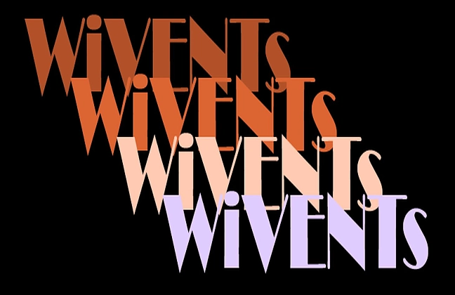 Farbiges Logo des Wivent-Kalenders mit Schriftzug Wivent