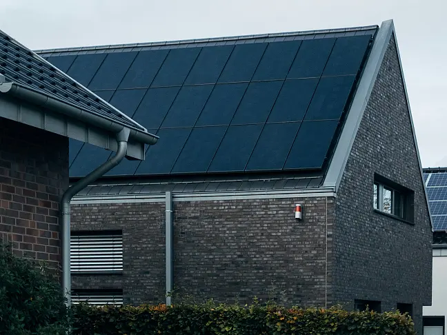 Photovoltaik auf einem Haus