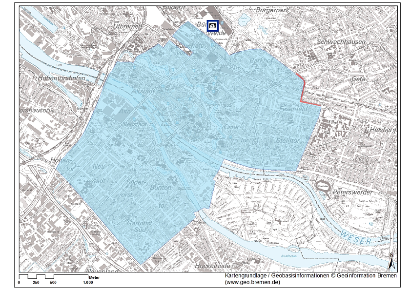 Bild der Umweltzone Bremen